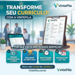 Eu vou montar um currículo para você