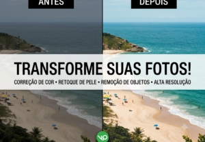 Eu vou melhorar sua fotos em alta resolução