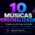 Eu vou criar um pacote com 10 musicas personalizadas