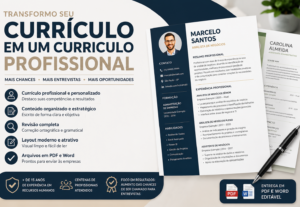 Eu vou Transformar seu currículo em um diferencial