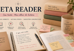 Eu vou ser Beta Reader - revisão