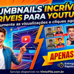Eu vou Criar uma capa/thumbnail para YouTube.