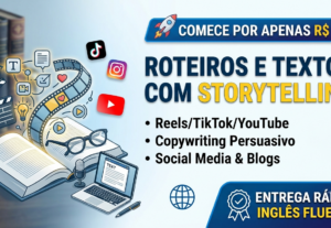 Eu vou escrever um texto ou roteiro com Storytelling