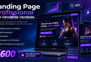 Eu vou criar sua landing page que converte.
