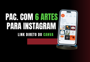 Eu vou criar 6 templates profissionais e editáveis no Canva