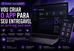 Eu vou fazer App Web exclusivo e personalizado para o seu