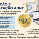 Eu vou Formatar e digitar seu trabalho acadêmico ABNT