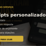 Eu vou criar scripts para recuperar suas vendas