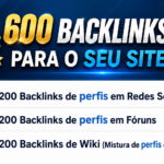 Eu vou criar 600 backlinks variados de alta qualidade