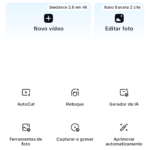 Eu vou Criar cortes do seu vídeo