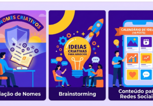 Eu vou criar 10 ideias criativas de nomes ou conteúdos
