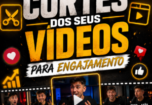 Eu vou Fazer cortes virais do seus vídeos