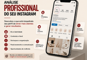 Eu vou analisar seu Instagram e melhorar seus resultados