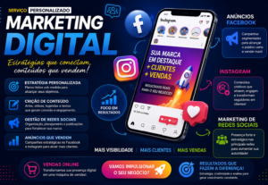 Eu vou fazer Marketing Digital Completo para Redes Sociais