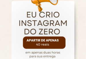 Eu vou criar um Instagram para sua empresa