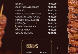 Eu vou fazer Cardápios para o seu negócio