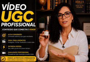 Eu vou criar seu vídeo UGC profissional  UGC/review em até 3...