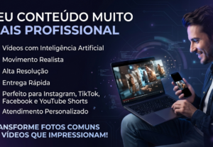 Eu vou Transformar suas fotos em vídeos profissionais