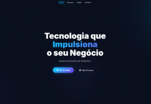 Eu vou criar um site profissional para você