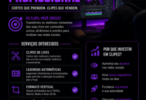 Eu vou criar cortes de qualquer vídeo para redes sociais