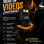 Eu vou editar Vídeo Profissional