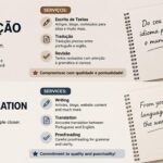 Eu vou fazer escrita e tradução diretamente para ajudar você
