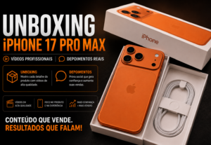 Eu vou Fazer um Vídeo de Prova Social para Lojas de iPhone
