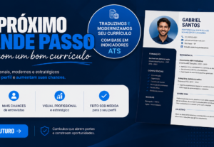 Eu vou modernizar e traduzir o seu currículo.
