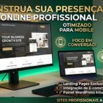 Eu vou criar seu site profissional ou página de vendas