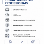 Eu vou Editar seus vídeos, fazer ebooks e criar posts