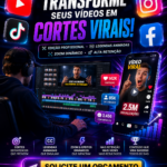 Eu vou fazer cortes estratégicos e virais no seus vídeos