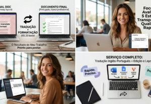 Eu vou traduzir e formatar seu documento Inglês-Português
