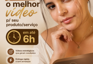 Eu vou gravar o melhor vídeo p/ seu produto/serviço