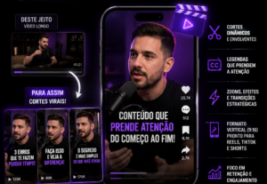 Eu vou Fazer Edição Profissional de Cortes para Redes Sociai...