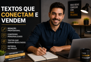 Eu vou te ajudar com textos redator para sua página e etc.