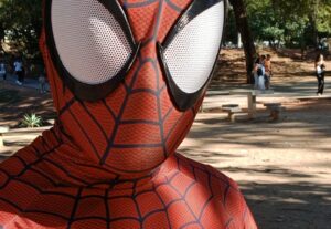 Eu vou fazer um video de homem aranha