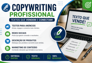 Eu vou criar os melhores textos de anúncio p/seu Negócio