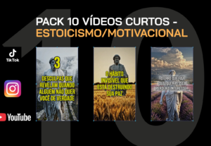 Eu vou fazer um pack de 10 vídeos curtos sobre Estoicismo
