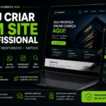 Eu vou criar um site profissional, moderno e responsivo