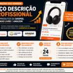 Eu vou Fazer descrição profissional para vender mais