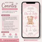Eu vou Criar convite digital personalizada