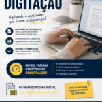 Eu vou Digitar ou traduzir seus textos com excelência