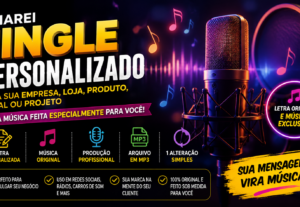 Eu vou Criar uma música, jingle ou propaganda