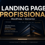 Eu vou Criar sua Landing Page profissional em WordPress