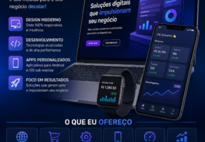 Eu vou fazer site ou app que você quiser
