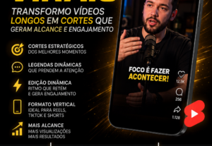 Eu vou criar cortes que geram engajamento