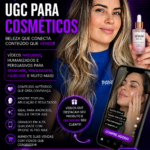 Eu vou Fazer vídeo UGC cosmético com conteúdo que vende
