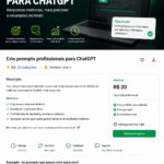 Eu vou Criar prompts profissionais e personalizados para ias