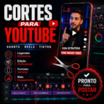 Eu vou fazer Shorts para seu canal do Youtube/Tiktok