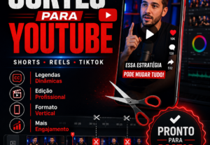 Eu vou fazer Shorts para seu canal do Youtube/Tiktok